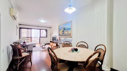 Apartamento com 4 Quartos para alugar, 136m² no Campo Grande, Santos
