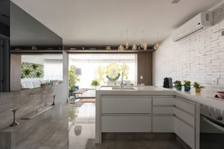 Flat com 1 Quarto à venda, 58m² no Brooklin Paulista, São Paulo