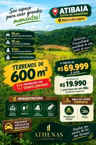 Lote/Terreno à venda, 600m² no Roseira, Mairiporã
