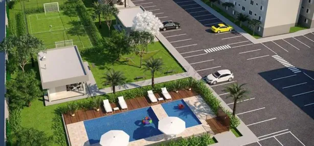 Apartamento com 2 Quartos à venda, 44m² no Jardim Heitor Rigon, Ribeirão Preto