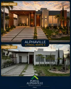 Casa com 4 Quartos à venda, 220m² no Gleba B, Camaçari