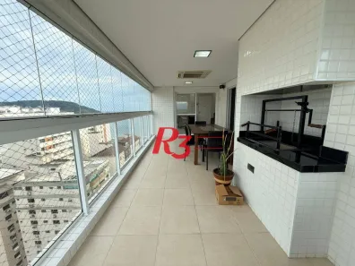 Apartamento com 3 Quartos à venda, 134m² no Embaré, Santos
