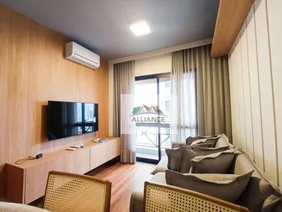 Apartamento com 1 Quarto para alugar, 50m² no Cambuí, Campinas