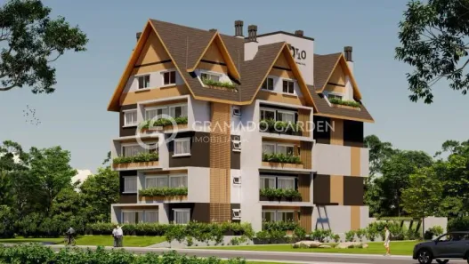 Apartamento com 2 Quartos à venda, 78m² no Carniel, Gramado