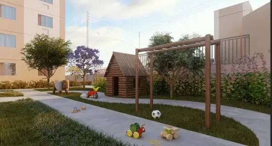 Apartamento com 2 Quartos à venda, 41m² no Trindade, São Gonçalo