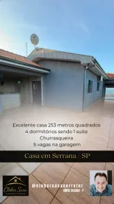 Casa com 4 Quartos à venda, 253m² no Centro, Serrana