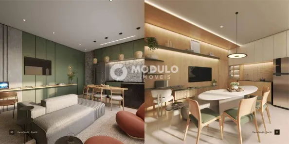Flat com 1 Quarto à venda, 36m² no Distrito Industrial, Uberlândia