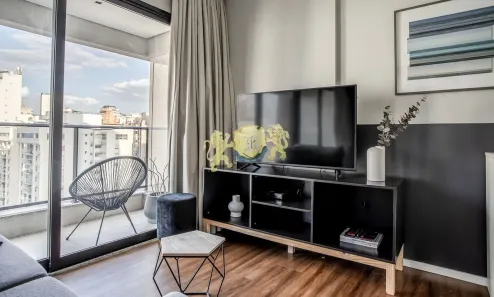 Flat com 1 Quarto à venda, 42m² no Itaim Bibi, São Paulo
