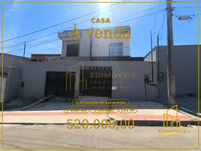 Casa com 3 Quartos à venda, 132m² no Enseada de Jacaraípe, Serra