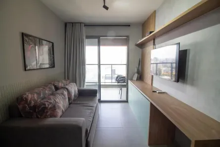 Kitnet com 1 Quarto à venda, 40m² no Santo Amaro, São Paulo