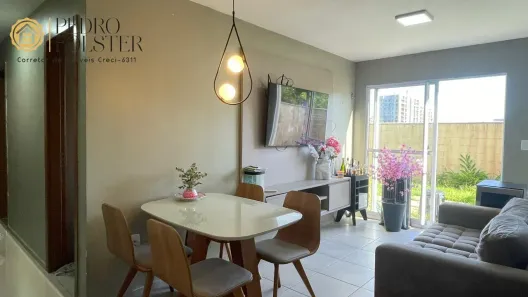 Apartamento com 2 Quartos para alugar, 75m² no Ponta Negra, Manaus
