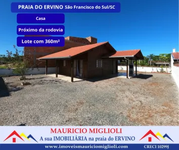 Casa com 2 Quartos à venda, 74m² no Praia do Ervino, São Francisco do Sul