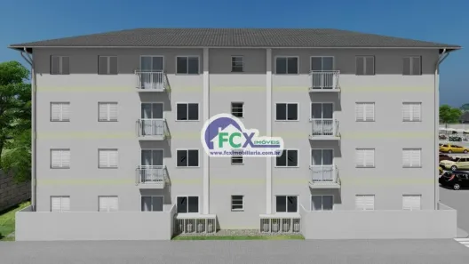Apartamento com 2 Quartos à venda, 54m² no Conjunto Residencial Mazzeo, Mongaguá