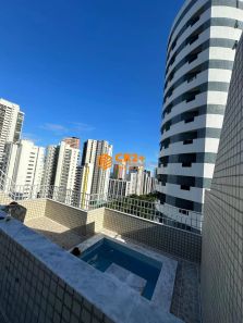 Cobertura com 5 Quartos para venda ou aluguel, 382m² no Boa Viagem, Recife