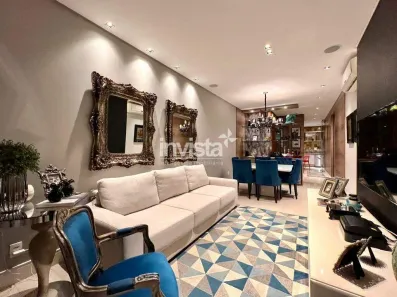 Apartamento com 3 Quartos à venda, 127m² no Boqueirão, Santos