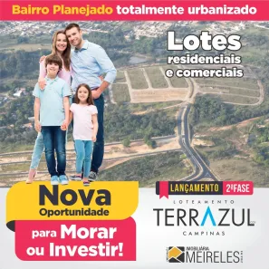 Lote/Terreno à venda, 130m² no Parque Valença II, Campinas