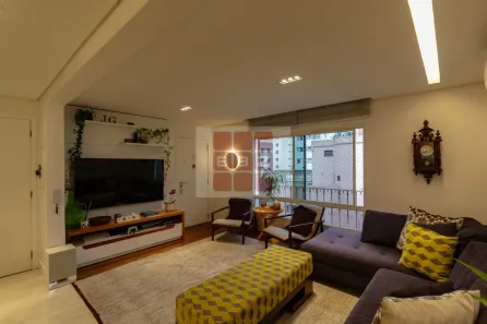 Apartamento com 3 Quartos para alugar, 90m² no Brooklin Paulista, São Paulo