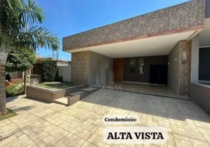 Casa de Condomínio com 3 Quartos para alugar, 150m² no Residencial Alta Vista, São José do Rio Preto