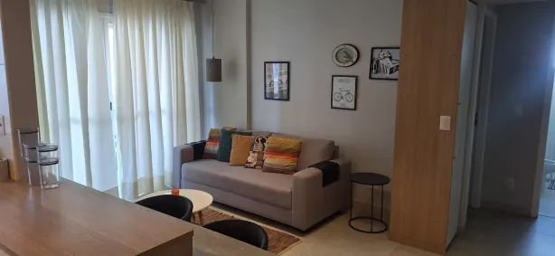 Apartamento com 1 Quarto para alugar, 55m² no Boqueirão, Santos