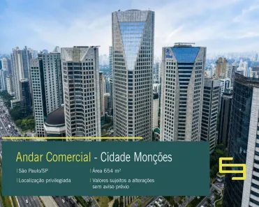 Imóvel Comercial para alugar, 654m² no Brooklin Paulista, São Paulo