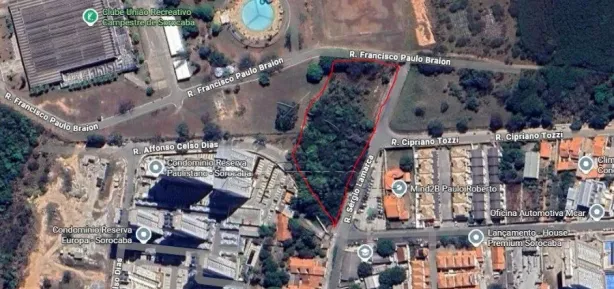 à venda, 6735m² no Jardim São Carlos, Sorocaba
