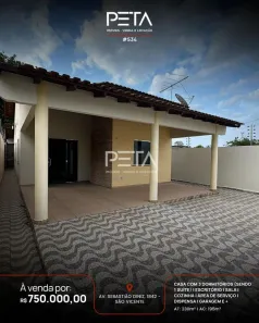 Casa com 3 Quartos à venda, 195m² no São Vicente, Boa Vista