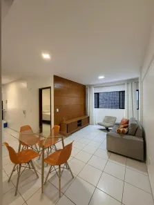 Apartamento com 1 Quarto para alugar, 42m² no Ponta Verde, Maceió