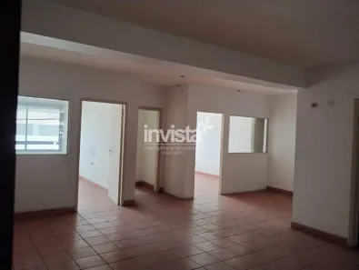 Sala Comercial para alugar, 85m² no Vila Belmiro, Santos
