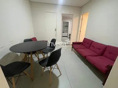 Apartamento com 2 Quartos para alugar, 60m² no Gonzaga, Santos