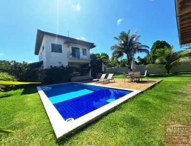 Casa de Condomínio com 4 Quartos à venda, 900m² no Busca Vida (Abrantes), Camaçari