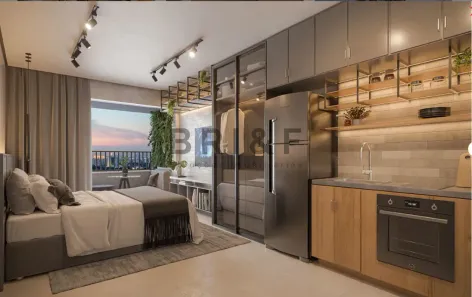 Apartamento com 1 Quarto à venda, 23m² no Cidade Monções, São Paulo