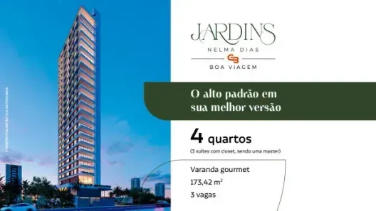 Apartamento com 4 Quartos à venda, 173m² no Boa Viagem, Recife