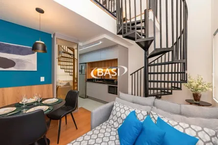 Apartamento com 1 Quarto à venda, 39m² no Água Verde, Curitiba