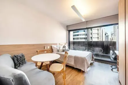 Apartamento com 1 Quarto à venda, 26m² no Indianópolis, São Paulo