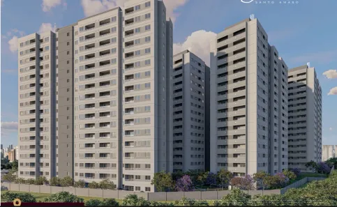 Apartamento com 2 Quartos à venda, 46m² no Santo Amaro, São Paulo