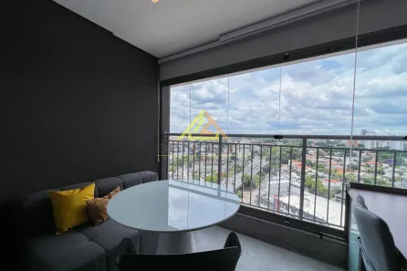 Apartamento com 1 Quarto para alugar, 27m² no Indianópolis, São Paulo