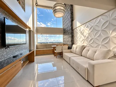 Apartamento com 1 Quarto à venda, 54m² no Park Lozandes, Goiânia