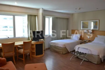 Flat com 1 Quarto para alugar, 35m² no Vila Olímpia, São Paulo