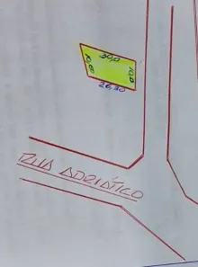 Lote/Terreno à venda, 283m² no Jardim do Estádio, Santo André