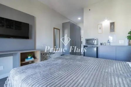 Flat com 1 Quarto à venda, 26m² no Indianópolis, São Paulo
