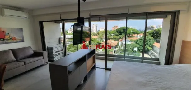 Flat com 1 Quarto para alugar, 45m² no Jardim Paulista, São Paulo