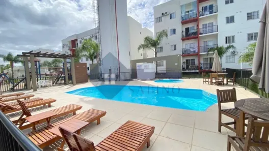 Apartamento com 2 Quartos para alugar, 53m² no Aririú, Palhoça