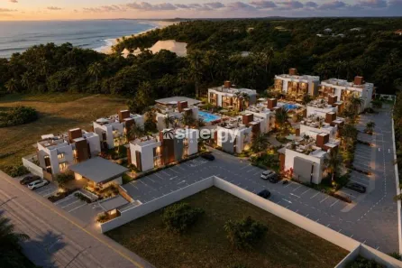 Apartamento com 1 Quarto à venda, 45m² no Praia da Pipa, Tibau do Sul