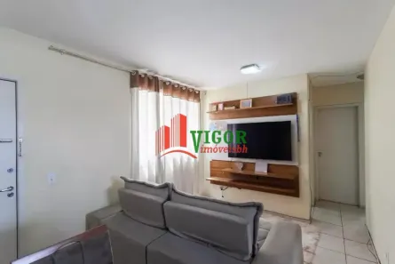 Apartamento com 3 Quartos à venda, 66m² no Guanabara, Contagem