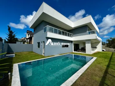 Casa de Condomínio com 4 Quartos à venda, 299m² no Alphaville (Abrantes), Camaçari