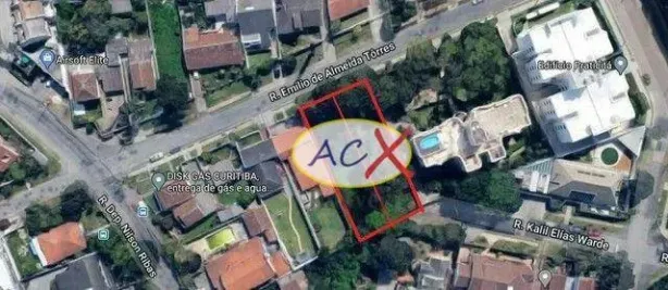 Lote/Terreno à venda, 1088m² no Campina do Siqueira, Curitiba