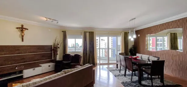 Apartamento com 3 Quartos para alugar, 132m² no Vila Regente Feijó, São Paulo