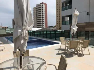 Apartamento com 3 Quartos para alugar, 80m² no Engenheiro Luciano Cavalcante, Fortaleza