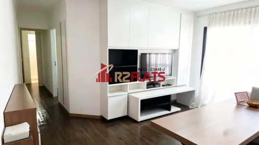 Apartamento com 2 Quartos para alugar, 54m² no Cidade Monções, São Paulo