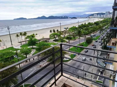 Apartamento com 3 Quartos para alugar, 80m² no Boqueirão, Santos